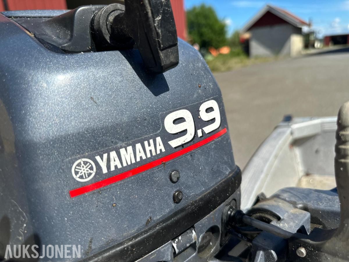 2001 Linder Sportsmann 400 båt med henger og motor